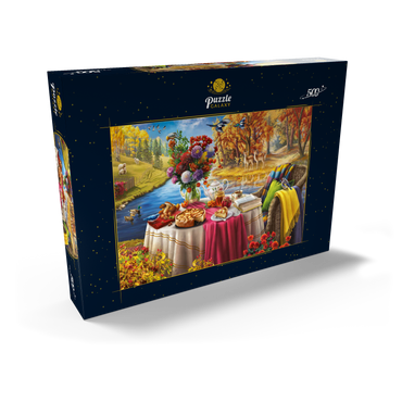 Darstellung des Puzzle Motivs Autumn Still Life 500 Puzzle Schachtel Ansicht2