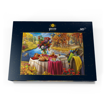 Darstellung des Puzzle Motivs Autumn Still Life 500 Puzzle Schachtel Ansicht3