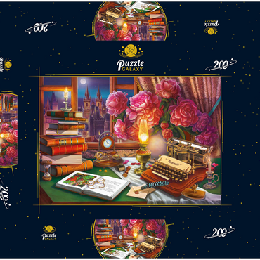 Darstellung des Puzzle Motivs Prague Still Life 200 Puzzle Schachtel 3D Modell