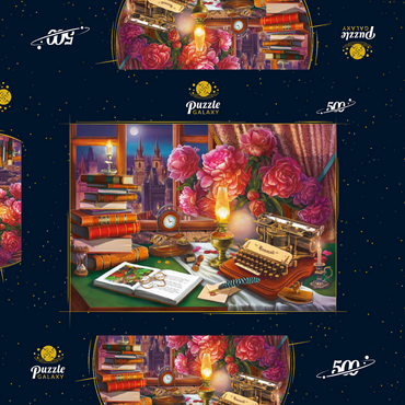 Darstellung des Puzzle Motivs Prague Still Life 500 Puzzle Schachtel 3D Modell