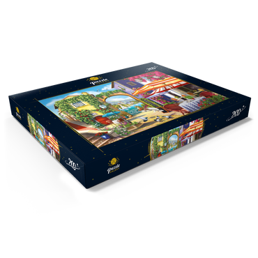 Darstellung des Puzzle Motivs Sunny City by the Sea 200 Puzzle Schachtel Ansicht1