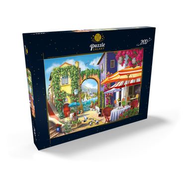 Darstellung des Puzzle Motivs Sunny City by the Sea 200 Puzzle Schachtel Ansicht2