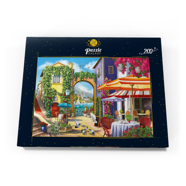 Darstellung des Puzzle Motivs Sunny City by the Sea 200 Puzzle Schachtel Ansicht3