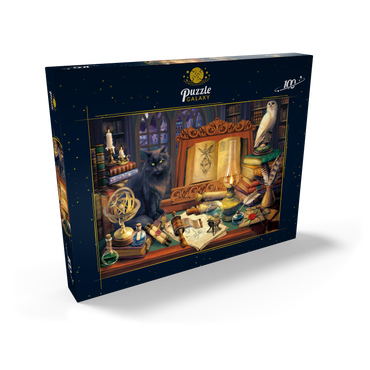 Darstellung des Puzzle Motivs Magic Library 100 Puzzle Schachtel Ansicht2