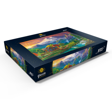 Darstellung des Puzzle Motivs Elbrus at Sunset 1000 Puzzle Schachtel Ansicht1