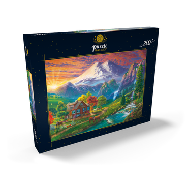 Darstellung des Puzzle Motivs Elbrus at Sunset 200 Puzzle Schachtel Ansicht2