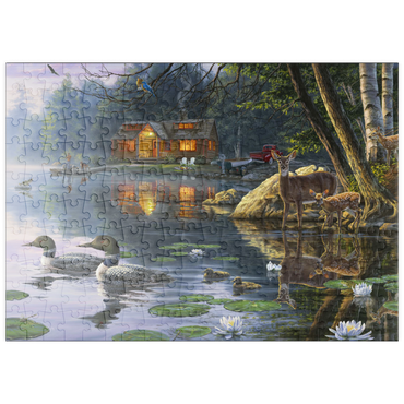 Darstellung des Puzzle Motivs puzzleplate Echo Bay 200 Puzzle
