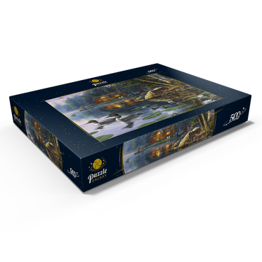 Darstellung des Puzzle Motivs Echo Bay 500 Puzzle Schachtel Ansicht1