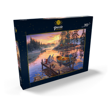 Darstellung des Puzzle Motivs Morning Paradise 200 Puzzle Schachtel Ansicht2