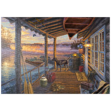 Darstellung des Puzzle Motivs puzzleplate Opening Day 1000 Puzzle