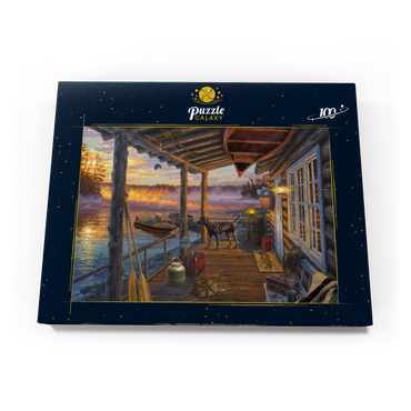 Darstellung des Puzzle Motivs Opening Day 100 Puzzle Schachtel Ansicht3