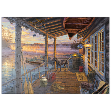 Darstellung des Puzzle Motivs puzzleplate Opening Day 100 Puzzle