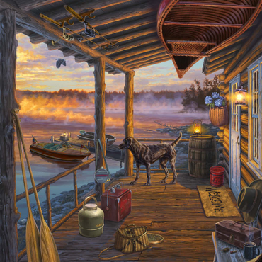 Darstellung des Puzzle Motivs Opening Day 200 Puzzle 3D Modell