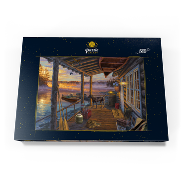 Darstellung des Puzzle Motivs Opening Day 500 Puzzle Schachtel Ansicht3