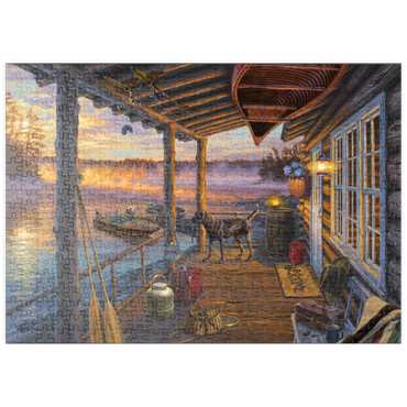 Darstellung des Puzzle Motivs puzzleplate Opening Day 500 Puzzle