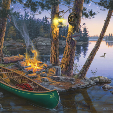 Darstellung des Puzzle Motivs Summer & Song 1000 Puzzle 3D Modell