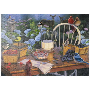 Darstellung des Puzzle Motivs puzzleplate Breakfast Club 1000 Puzzle