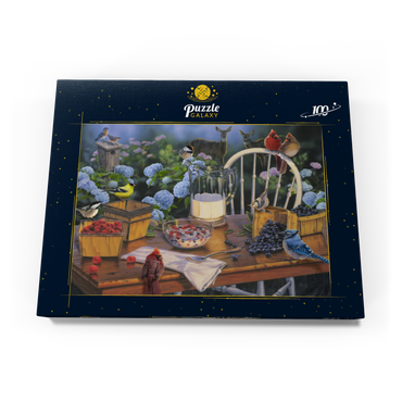 Darstellung des Puzzle Motivs Breakfast Club 100 Puzzle Schachtel Ansicht3