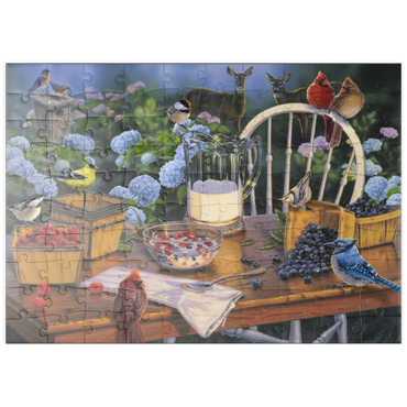 Darstellung des Puzzle Motivs puzzleplate Breakfast Club 100 Puzzle