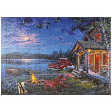 Darstellung des Puzzle Motivs puzzleplate The Perfect Getaway 1000 Puzzle