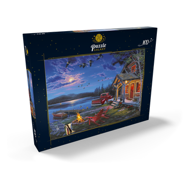 Darstellung des Puzzle Motivs The Perfect Getaway 100 Puzzle Schachtel Ansicht2