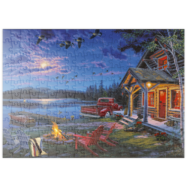 Darstellung des Puzzle Motivs puzzleplate The Perfect Getaway 200 Puzzle