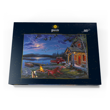 Darstellung des Puzzle Motivs The Perfect Getaway 500 Puzzle Schachtel Ansicht3
