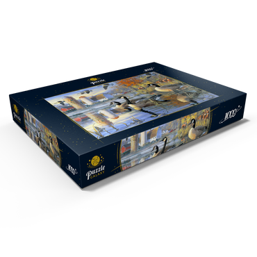 Darstellung des Puzzle Motivs Sunny View Farm 1000 Puzzle Schachtel Ansicht1