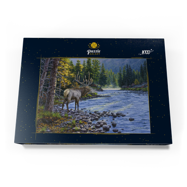 Darstellung des Puzzle Motivs Trophy In The Canyon 1000 Puzzle Schachtel Ansicht3