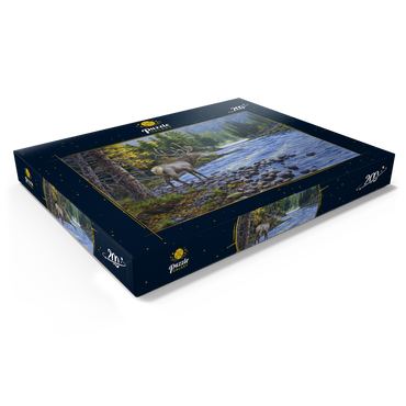 Darstellung des Puzzle Motivs Trophy In The Canyon 200 Puzzle Schachtel Ansicht1