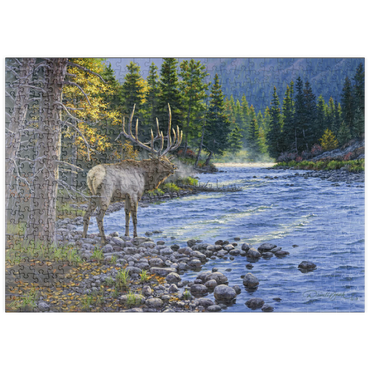 Darstellung des Puzzle Motivs puzzleplate Trophy In The Canyon 500 Puzzle