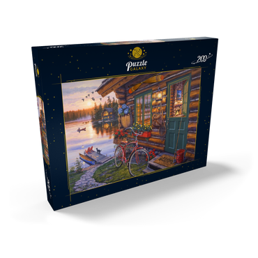 Darstellung des Puzzle Motivs Cabin Bike 200 Puzzle Schachtel Ansicht2