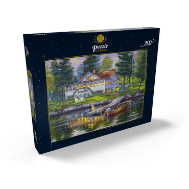 Darstellung des Puzzle Motivs Cottage 200 Puzzle Schachtel Ansicht2