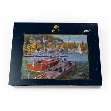 Darstellung des Puzzle Motivs Fish Creek 1000 Puzzle Schachtel Ansicht3