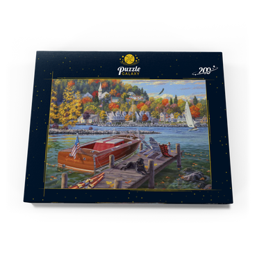 Darstellung des Puzzle Motivs Fish Creek 200 Puzzle Schachtel Ansicht3