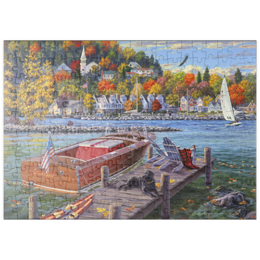 Darstellung des Puzzle Motivs puzzleplate Fish Creek 200 Puzzle