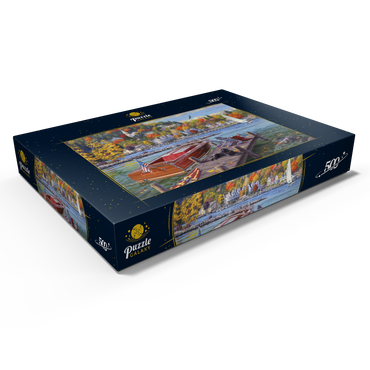 Darstellung des Puzzle Motivs Fish Creek 500 Puzzle Schachtel Ansicht1