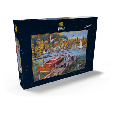 Darstellung des Puzzle Motivs Fish Creek 500 Puzzle Schachtel Ansicht2