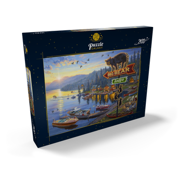 Darstellung des Puzzle Motivs Big Bear Lodge 200 Puzzle Schachtel Ansicht2