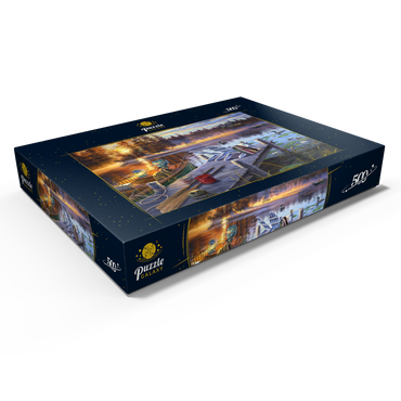 Darstellung des Puzzle Motivs Magic Morning 500 Puzzle Schachtel Ansicht1