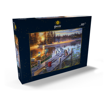 Darstellung des Puzzle Motivs Magic Morning 500 Puzzle Schachtel Ansicht2
