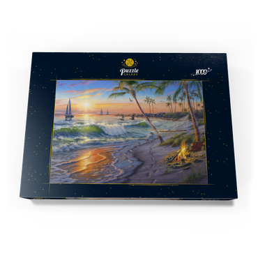 Darstellung des Puzzle Motivs Sun Set Cruise 1000 Puzzle Schachtel Ansicht3