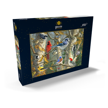 Darstellung des Puzzle Motivs Fall Birds 1000 Puzzle Schachtel Ansicht2
