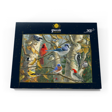 Darstellung des Puzzle Motivs Fall Birds 200 Puzzle Schachtel Ansicht3