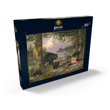 Darstellung des Puzzle Motivs Breakfast-Time Bears 200 Puzzle Schachtel Ansicht2