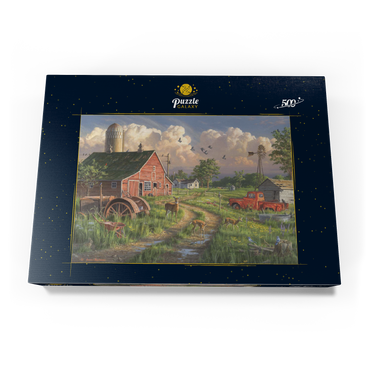 Darstellung des Puzzle Motivs New Life at the Old Farm 500 Puzzle Schachtel Ansicht3