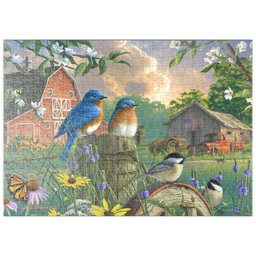 Darstellung des Puzzle Motivs puzzleplate America's Heartland 500 Puzzle