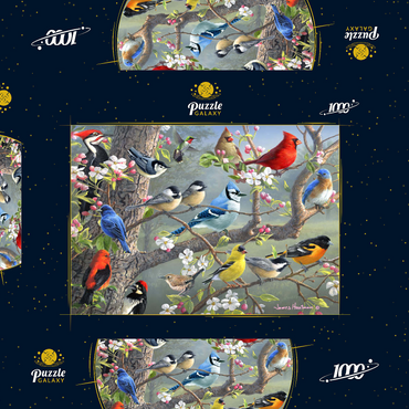 Darstellung des Puzzle Motivs Orchard Puzzle 1000 Puzzle Schachtel 3D Modell