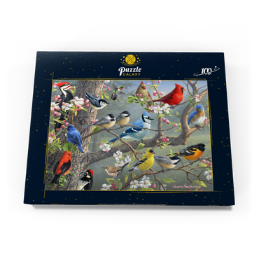 Darstellung des Puzzle Motivs Orchard Puzzle 100 Puzzle Schachtel Ansicht3