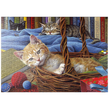 Darstellung des Puzzle Motivs puzzleplate Billy The Kit 1000 Puzzle